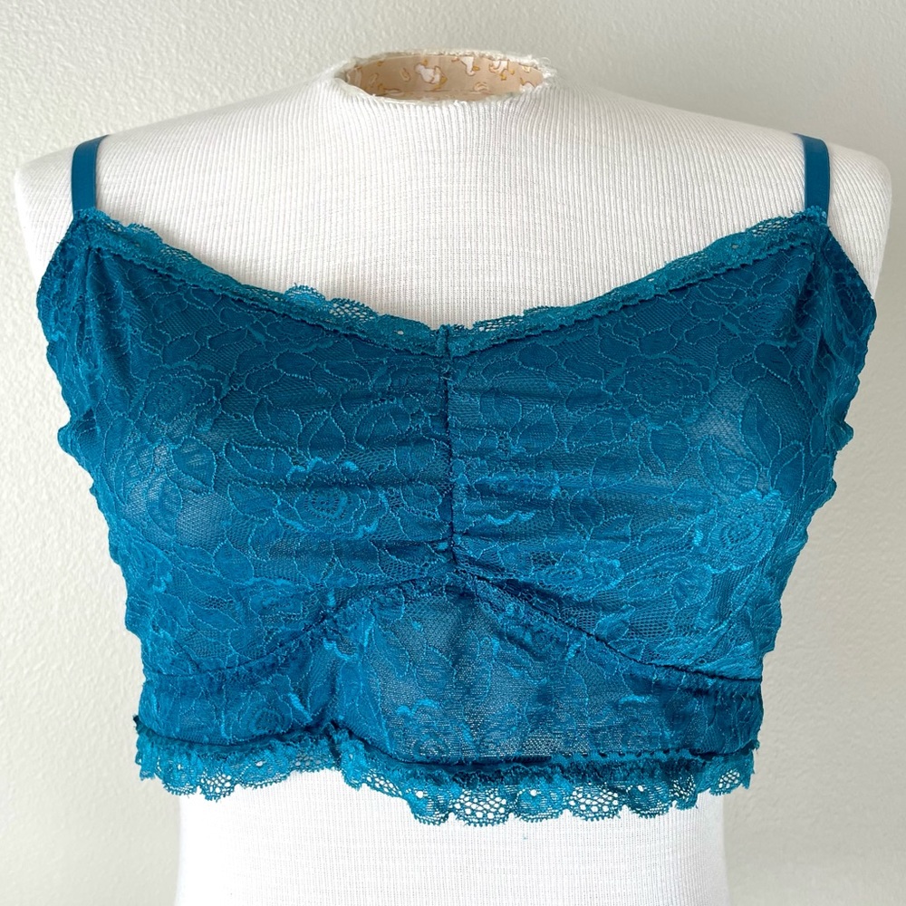 Lovesick Lace Bralette - Teal
